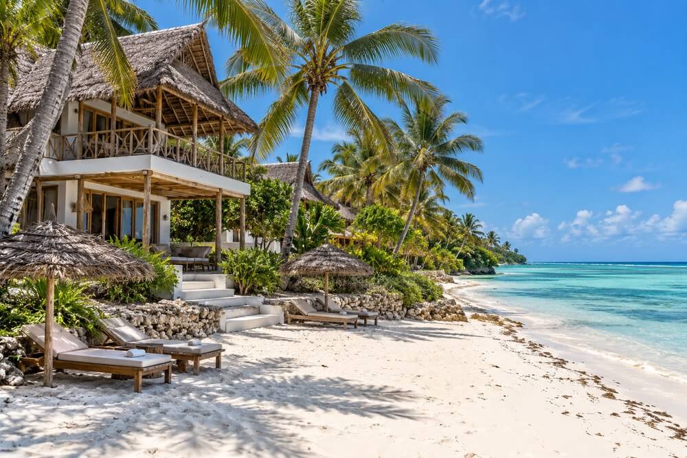 Spokojny hotel przy plaży w Matemwe