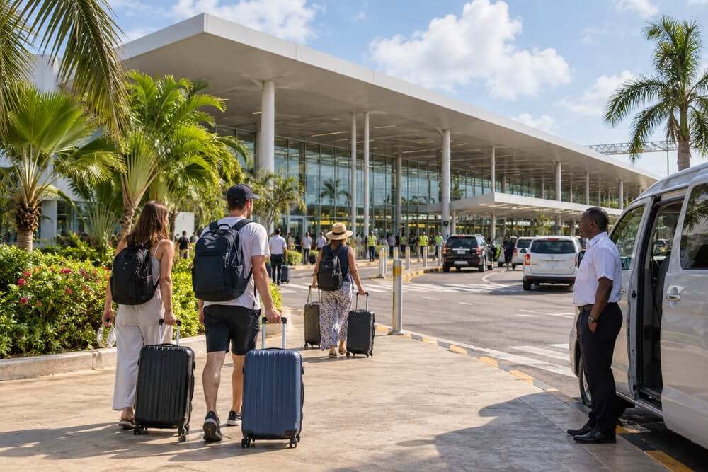 Przylot na lotnisko AAKIA na Zanzibarze