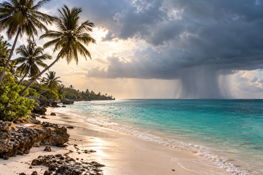 Pora deszczowa i opady na Zanzibarze