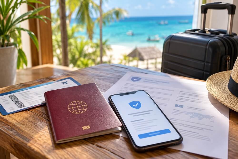 Paszport i ubezpieczenie ZIC przed wylotem na Zanzibar