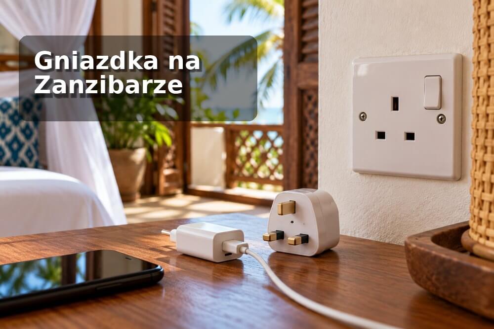 Gniazdka na Zanzibarze – czy potrzebny jest adapter?